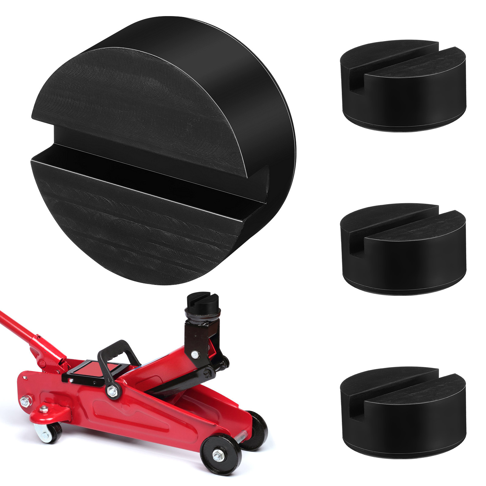 4 pcs Rubber Blocks for Jack P - Car Jack recension och pris