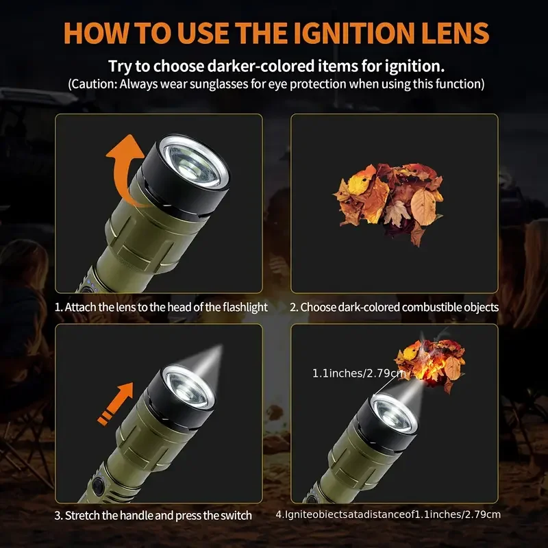 Ultra Powerful Flashlight Conc - Spark Plug recension och pris