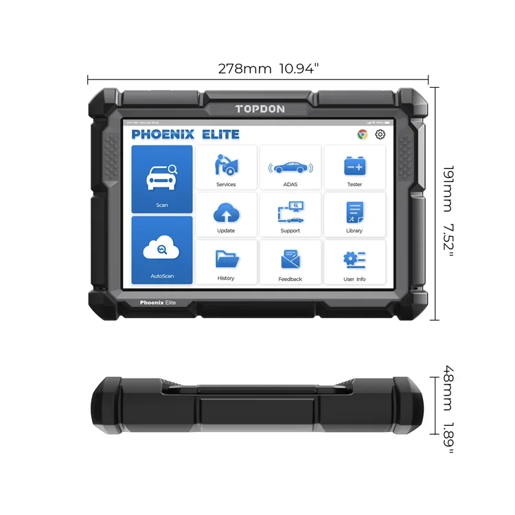 TOPDON PHOENIX ELITE Car Ecu U - Car Diagnostic Tool recension och pris