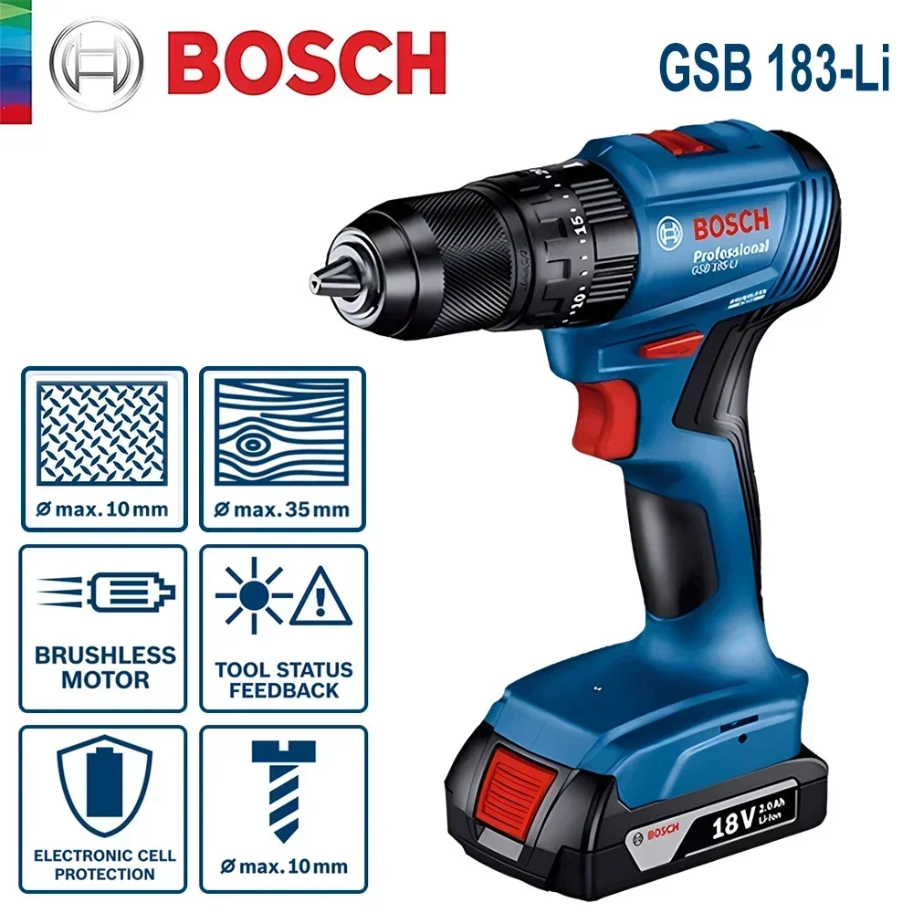 Bosch GSB183-LI 18V Cordless I - Torque Wrench recension och pris