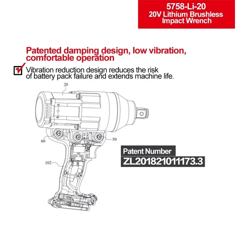 Devon 20V large torque three t - Torque Wrench recension och pris