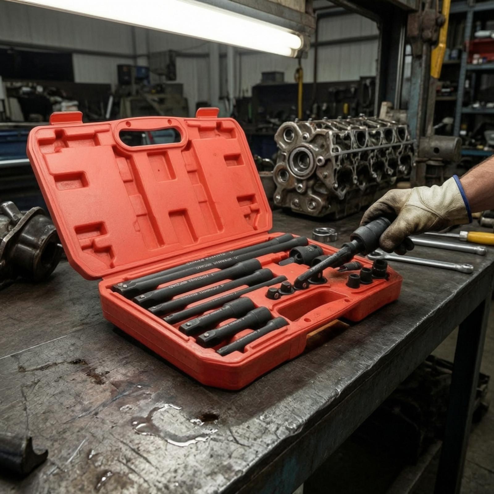 Impact Wrench Kit 18 Piece Ext - Automotive Tools recension och pris