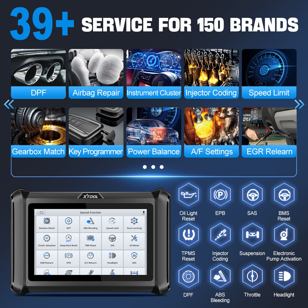 USA Warehouse XTOOL D7S Car EC - Car Diagnostic Tool recension och pris