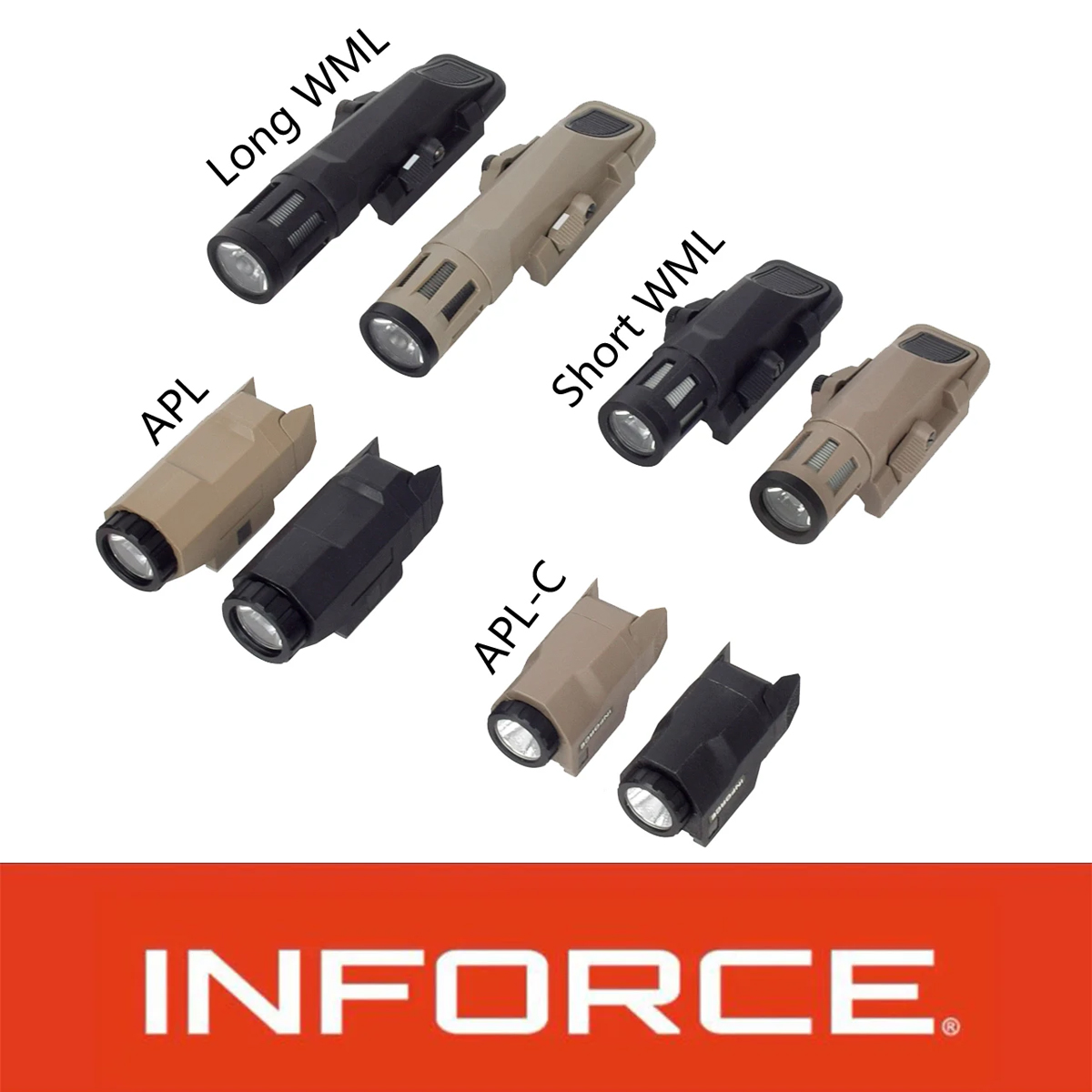 Tactical INFORCE WML APL Nylon - Timing Light Gun recension och pris