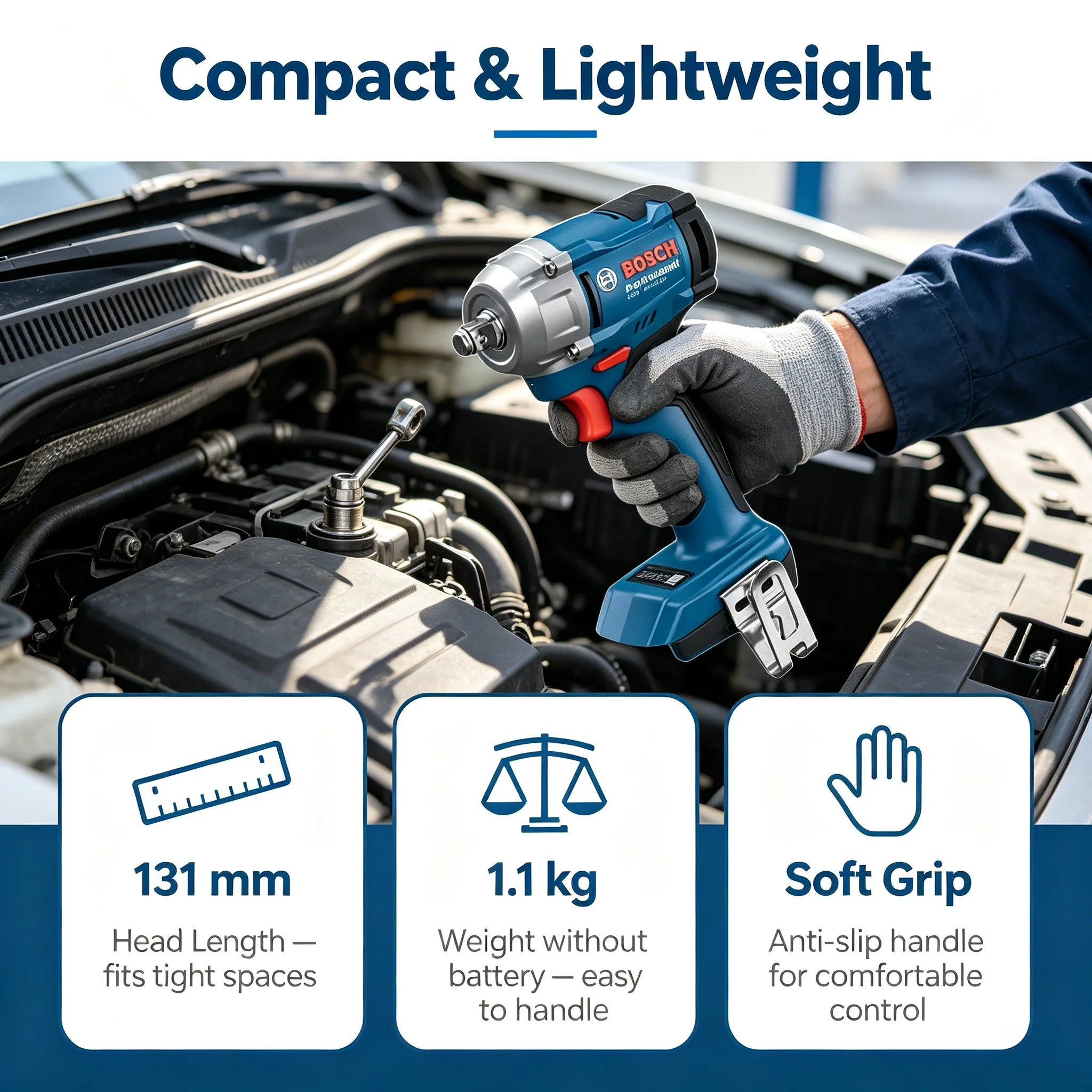 Bosch Professional GDS 18V-350 - Torque Wrench recension och pris