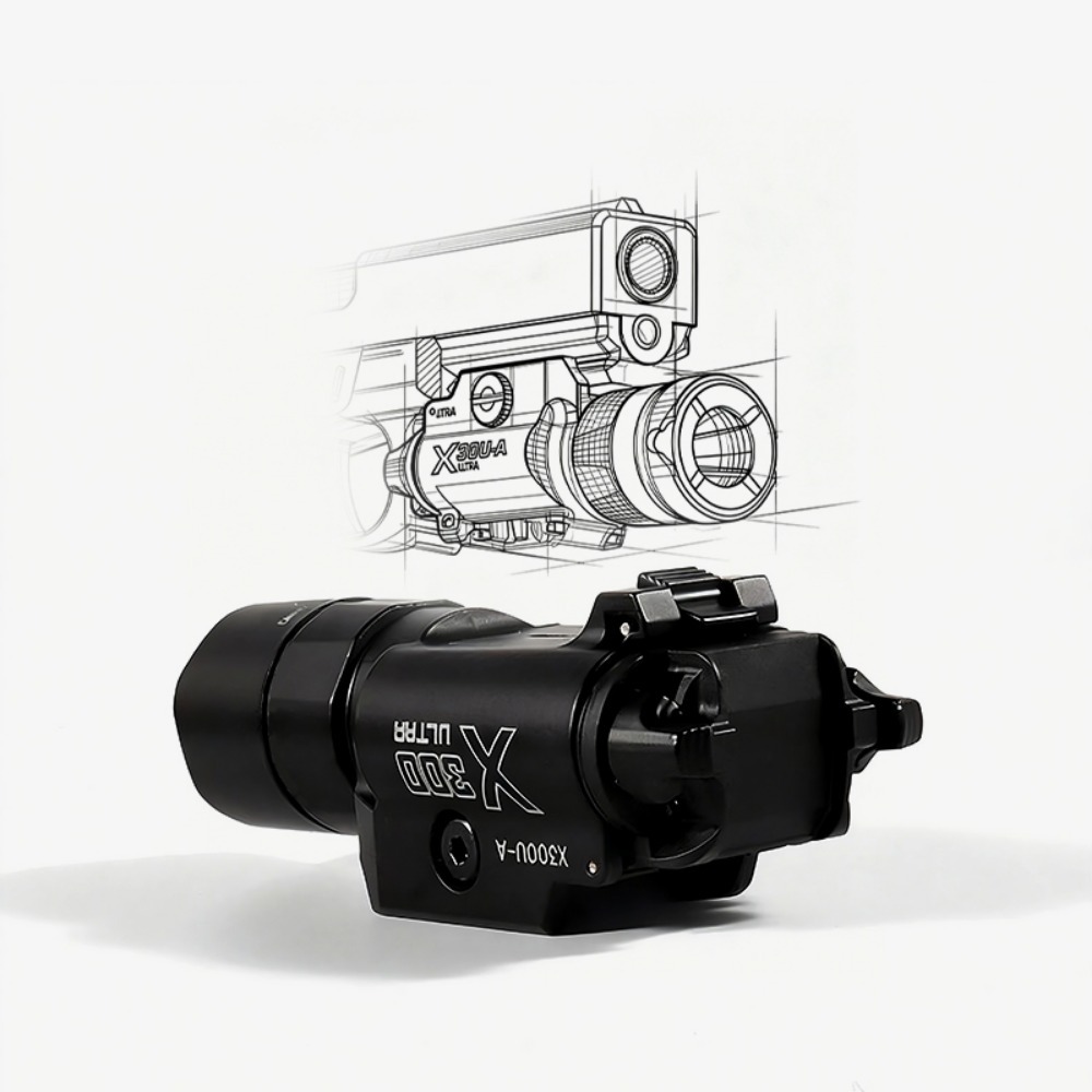 1000 Lumens Tactical LED Flash - Timing Light Gun recension och pris