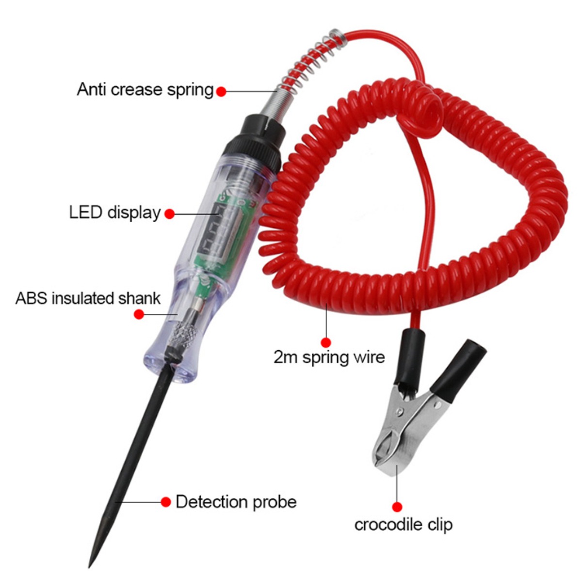 Car Truck Voltage Circuit Test - Car Diagnostic Tool recension och pris