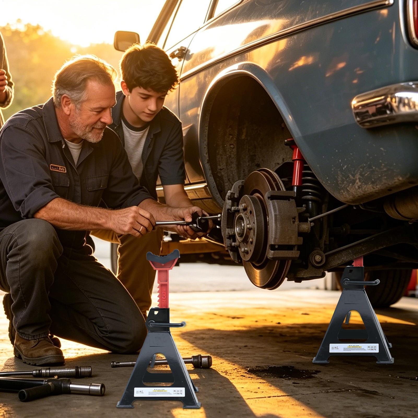 Truck Jack Stands 3 Ton/ 6 Ton - Car Lift recension och pris